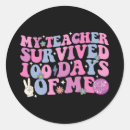 Search for 100 days stickers 2025