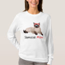 Search for siamese cat womens tshirts Trendy