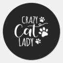 Search for crazy cat lady stickers Meow