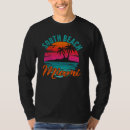 Search for south beach miami tshirts Sunset