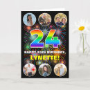 Search for 24th birthday cards 24 years old