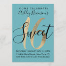 Search for teal sweet 16 invitations Birthday