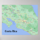 Search for map of costa rica posters Country