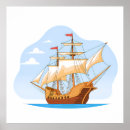 Search for galleons posters Nautical