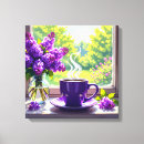 Search for lilac canvas prints Purple