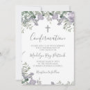 Search for purple confirmation invitations Elegant