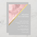 Search for pink and gray wedding invitations Unique