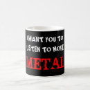 Search for metalhead mugs Headbanger