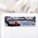 Search for pickup return address labels Rustic