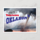 Search for tornados postcards Oklahoma