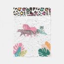 Search for pink leopard blankets Colourful
