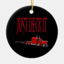 Search for truck driver christmas tree decorations 18 wheeler