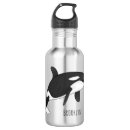 Search for whale water bottles Orca