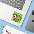 Search for bear fan stickers Retro animation design