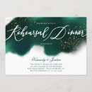 Search for emerald glitter invitations Watercolor