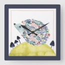 Search for hedgehog clocks Whimsical