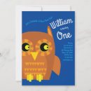 Search for owl 1st birthday invitations Bird