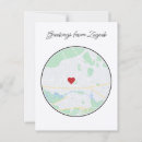 Search for hearts design postcards Red heart
