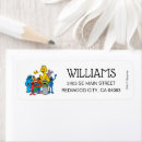 Search for sesame street return address labels Character