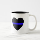 Search for heart line mugs Police