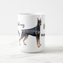 Search for doberman pinscher mugs Dobermann