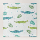 Search for crocodile puzzles Illustration