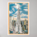 Search for chrysler building posters Vintage