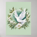 Search for white dove peace posters Holy spirit