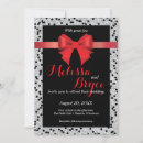 Search for crimson and white wedding invitations Ruby