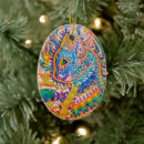 Search for psychedelic christmas tree decorations Cat