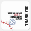 Search for baseball game stickers Bridal shower