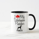 Search for doberman pinscher dog mugs Dogs