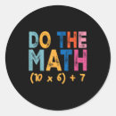 Search for math humor stickers Seven