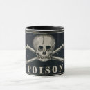 Search for poison label mugs Vintage