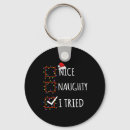 Search for naughty santa key rings Make