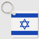 Search for israel key rings Flag of israel