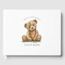 Search for teddy bear guest books Cute