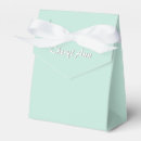 Search for mint green favour boxes Solid colour