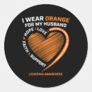Search for i wear orange for my stickers Leukaemia