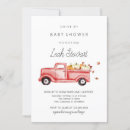 Search for drive thru baby shower invitations Watercolor