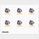 Search for wolves stickers Birthday
