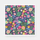 Search for vintage floral fabric napkins Pattern