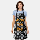 Search for skull and crossbones aprons Halloween