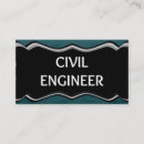 Search for civil engineering business cards Black