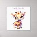 Search for giraffe print canvas prints Fun