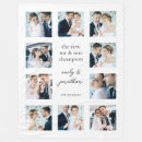 Search for memories photo blankets Newlyweds