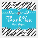 Search for zebra print birthday stickers Funky