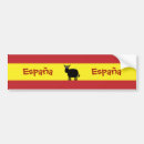 Search for spanish flag bumper stickers España