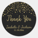 Search for confetti design stickers Gold