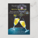 Search for champagne glass hen party invitations Bachelorette